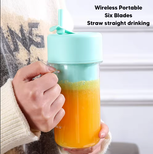 Mini Mixeur Rechargeable avec Paille