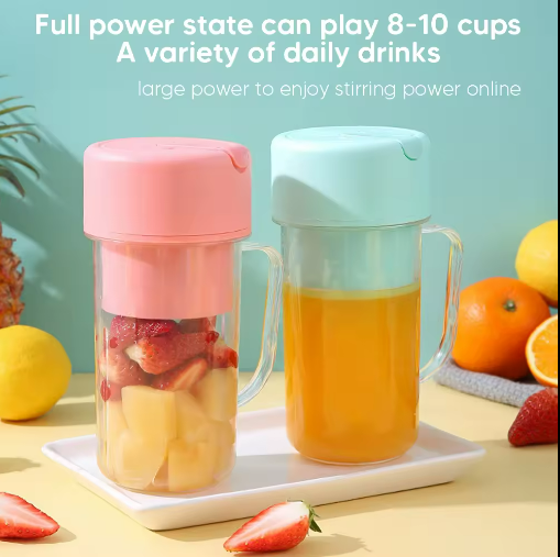 Mini Mixeur Rechargeable avec Paille