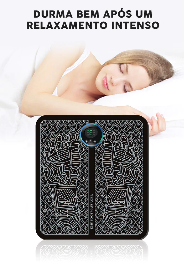 Tapis électrique de massage des pieds