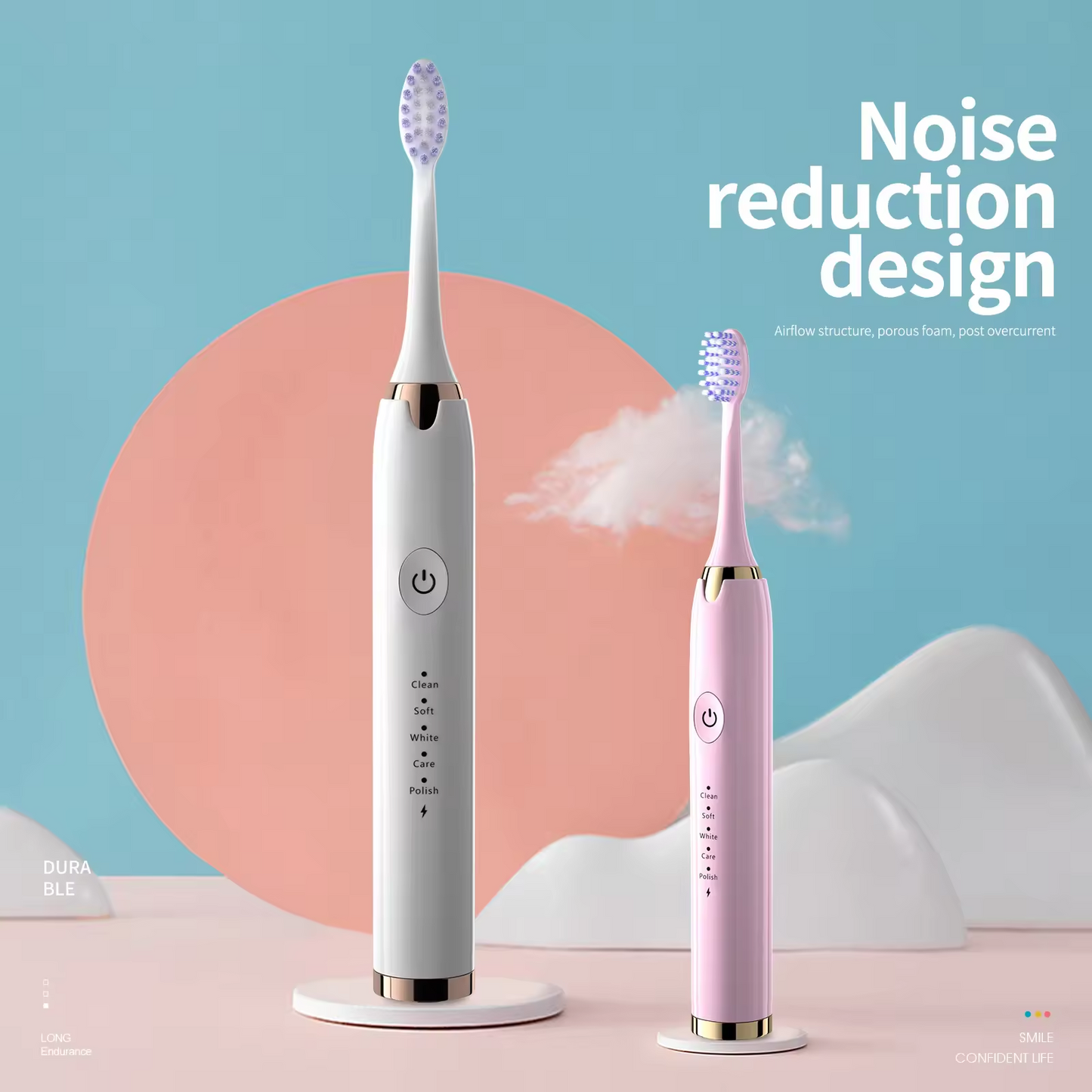 Brosse à dents électrique (modèle rechargeable)