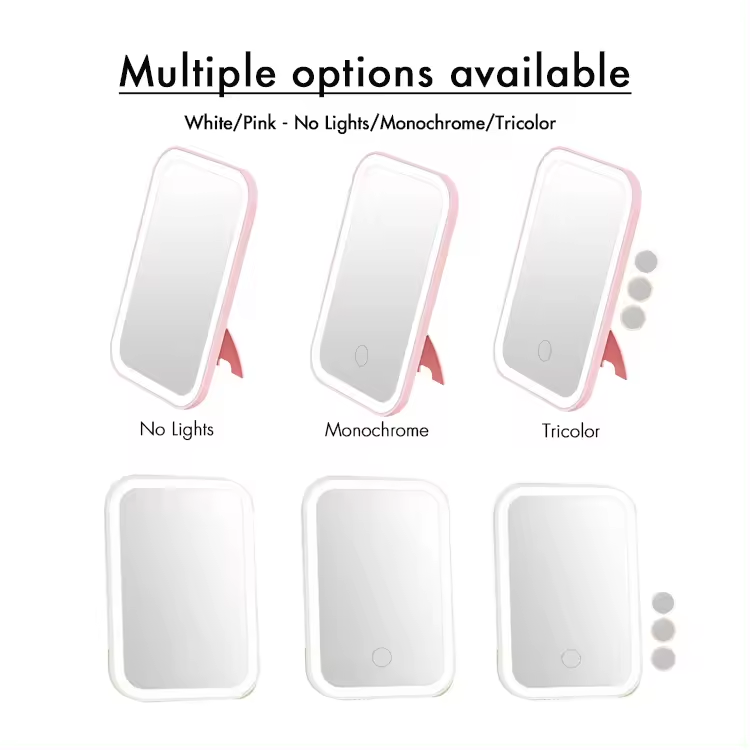 Miroir de maquillage LED