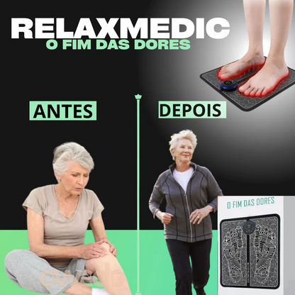 Tapis électrique de massage des pieds