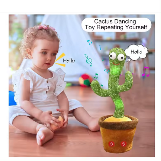 Modèle de batterie de jouet Cactus