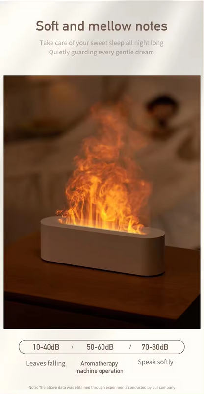 Machine d'aromathérapie à effet spécial flamme