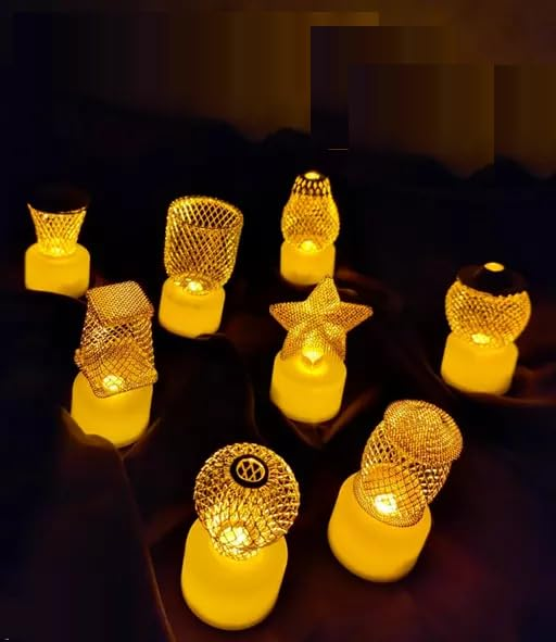 Une douzaine de veilleuses
